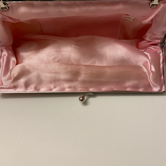 Pink Sequin Mini Clutch Bag - Picture 11 of 14